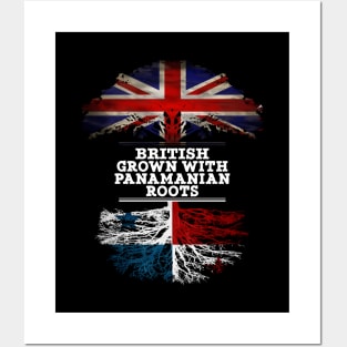 British Grown With Panamanian Roots - Gift for Panamanian With Roots From Panama Posters and Art